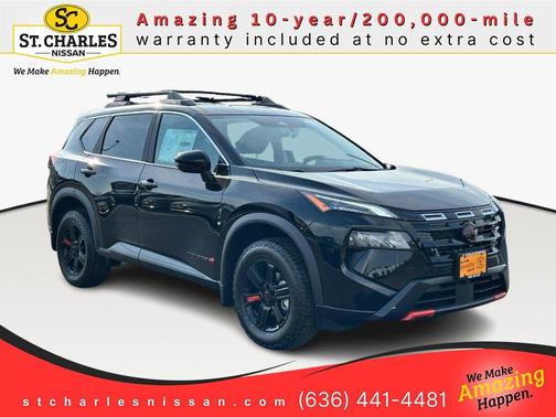 Super Black 2026 Nissan Rogue Rock Creek