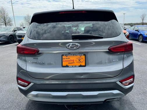Machine Gray 2019 Hyundai SANTA FE SE 2.4