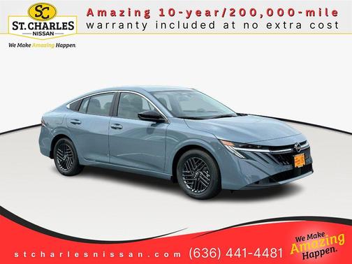 Atlantic Gray Metallic 2026 Nissan Sentra SV
