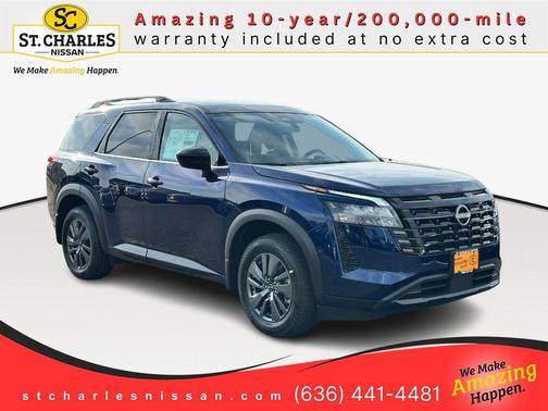 Deep Ocean Blue Pearl 2026 Nissan Pathfinder SV