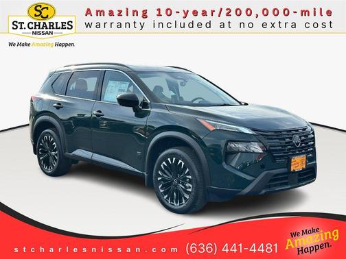 Obsidian Green 2026 Nissan Rogue Dark Armor