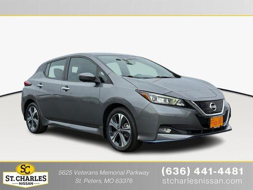 Gun Metallic 2022 Nissan Leaf SL PLUS 62 kWh