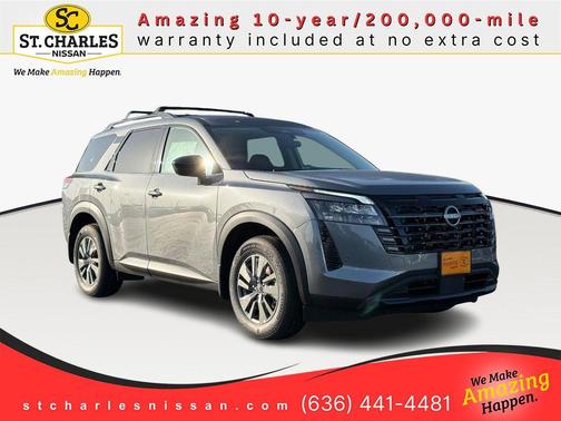 Gun Metallic 2026 Nissan Pathfinder SV