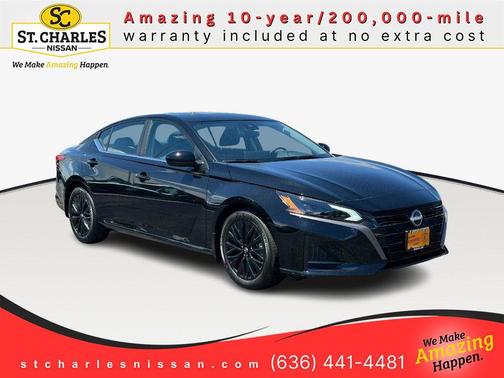 Super Black Clearcoat 2026 Nissan Altima 2.5 SV