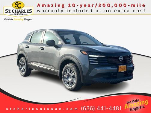 Gun Metallic 2026 Nissan Kicks S