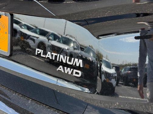 Super Black 2026 Nissan Rogue Platinum