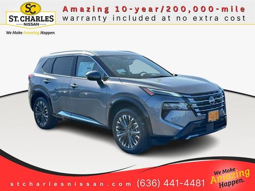 Gun Metallic 2026 Nissan Rogue Platinum