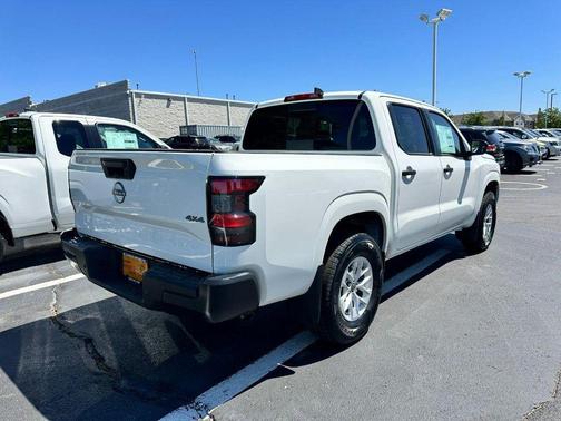 Glacier White 2026 Nissan Frontier S