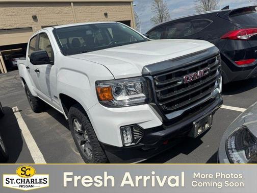 Summit White 2021 GMC Canyon AT4