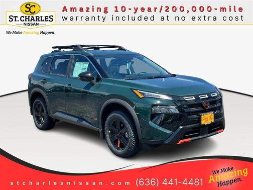 Obsidian Green 2026 Nissan Rogue Rock Creek