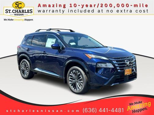 Deep Ocean Blue Pearl 2026 Nissan Rogue Platinum