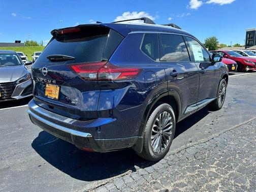 Deep Ocean Blue Pearl 2026 Nissan Rogue Platinum