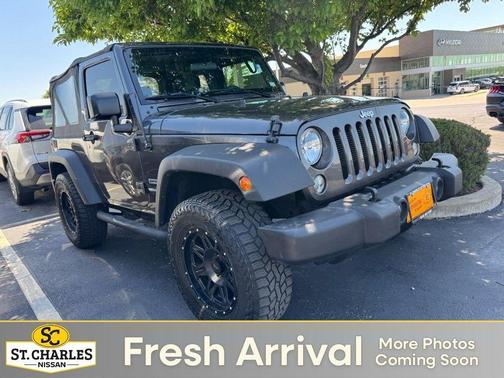 Granite Crystal Metallic Clearcoat 2017 Jeep Wrangler Sport