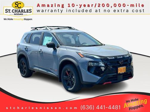 Boulder Gray Pearl 2026 Nissan Rogue Rock Creek