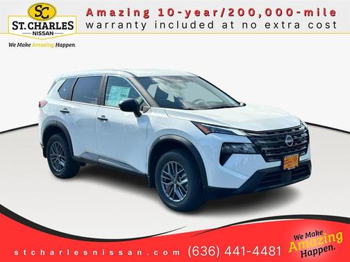 Glacier White 2026 Nissan Rogue S