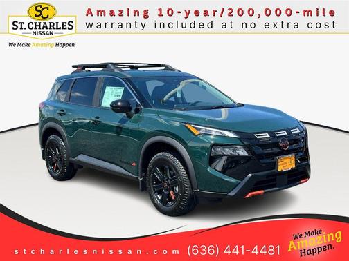 Obsidian Green 2026 Nissan Rogue Rock Creek