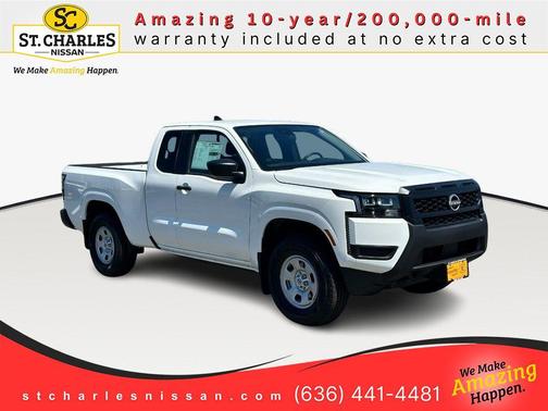 Glacier White 2026 Nissan Frontier S