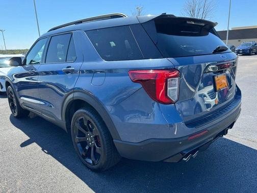 Infinite Blue Metallic Tinted Clearcoat 2021 Ford Explorer ST