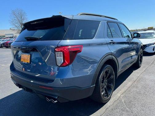 Infinite Blue Metallic Tinted Clearcoat 2021 Ford Explorer ST