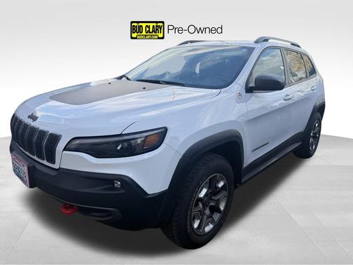 Bright White Clearcoat 2019 Jeep Cherokee Trailhawk
