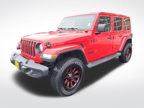 Firecracker Red Clearcoat 2021 Jeep Wrangler Unlimited Sahara