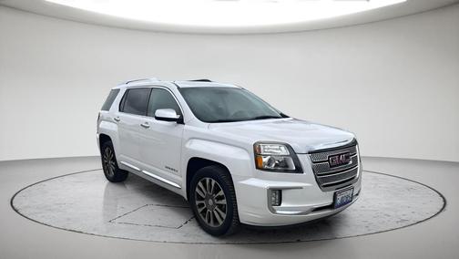 White Frost Tri-Coat 2016 GMC Terrain Denali