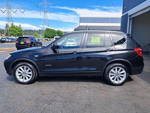 Black Sapphire Metallic 2014 BMW X3 xDrive28i