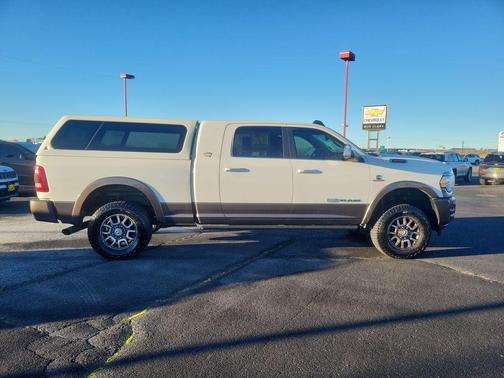 Pearl White 2021 RAM 3500 Longhorn