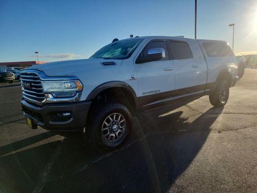 Pearl White 2021 RAM 3500 Longhorn