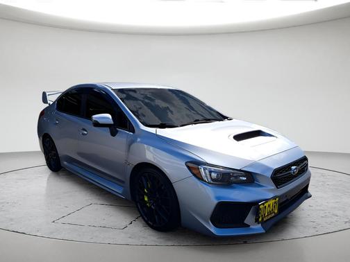 Ice Silver Metallic 2018 Subaru WRX STI Base