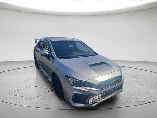 Ice Silver Metallic 2018 Subaru WRX STI Base