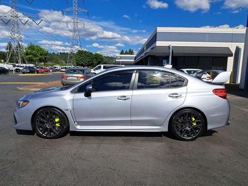 Ice Silver Metallic 2018 Subaru WRX STI Base