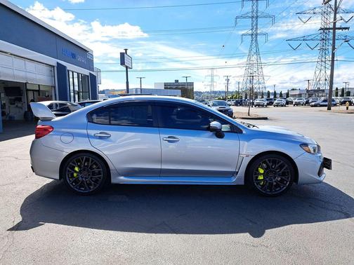 Ice Silver Metallic 2018 Subaru WRX STI Base