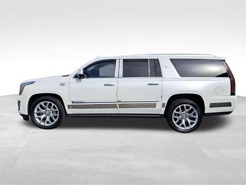 Crystal White Tri-Coat 2016 Cadillac Escalade ESV Premium
