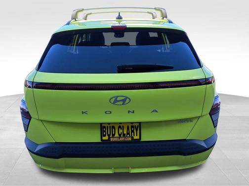 Yellow 2025 Hyundai KONA EV SEL