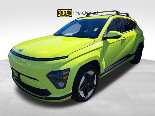 Yellow 2025 Hyundai KONA EV SEL