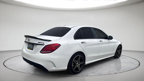 Polar White 2016 Mercedes-Benz C-Class C 450 AMG 4MATIC