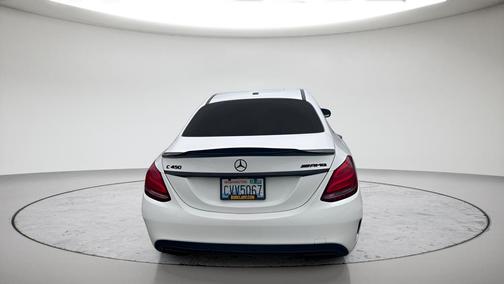 Polar White 2016 Mercedes-Benz C-Class C 450 AMG 4MATIC
