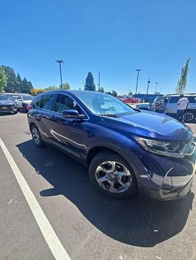 Blue 2017 Honda CR-V EX-L