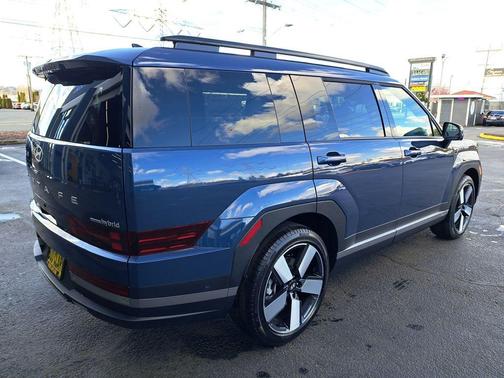 Atlantic Blue 2026 Hyundai SANTA FE HEV Limited