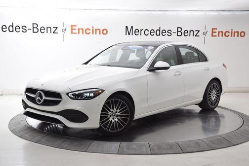 Polar White 2026 Mercedes-Benz C-Class C 300 4MATIC