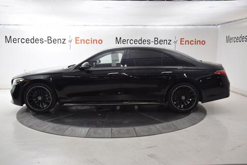Black 2025 Mercedes-Benz S-Class S 580e 4MATIC