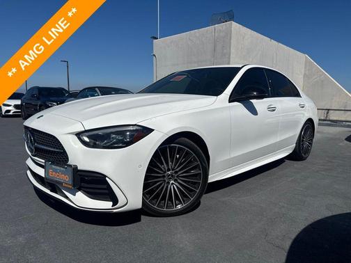 Polar White 2024 Mercedes-Benz C-Class C 300