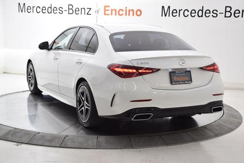 Polar White 2023 Mercedes-Benz C-Class Sedan