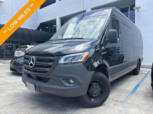 Jet Black 2024 Mercedes-Benz Sprinter 2500 High Roof