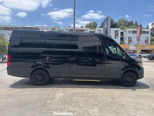 Jet Black 2024 Mercedes-Benz Sprinter 2500 High Roof
