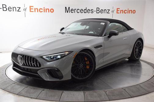 Alpine Grey 2025 Mercedes-Benz AMG SL 63 Base