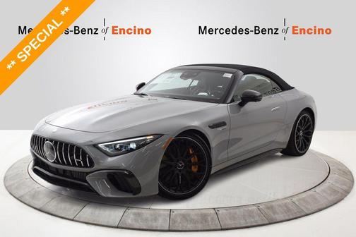 Alpine Grey 2025 Mercedes-Benz AMG SL 63 Base