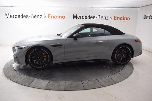 Alpine Grey 2025 Mercedes-Benz AMG SL 63 Base