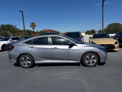 Lunar Silver Metallic 2019 Honda Civic LX